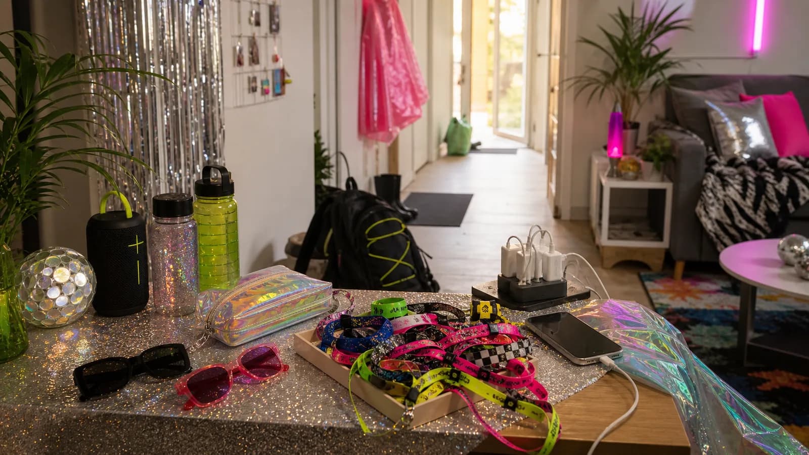 Festival pre-party thuis: van glittertafel naar eerste trein